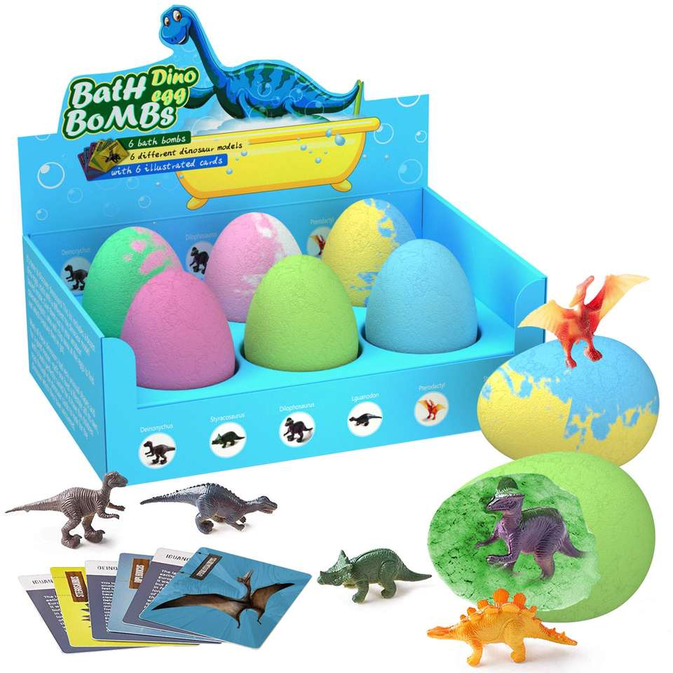 bulk Dinosaur Egg Bath Bombs wholesale