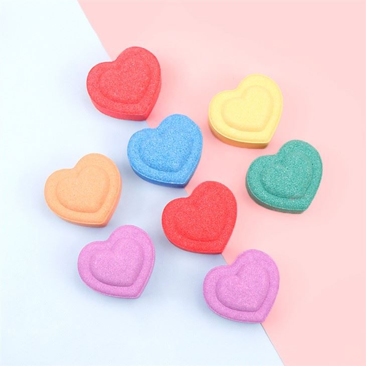 Heart shaped Bath Bombs