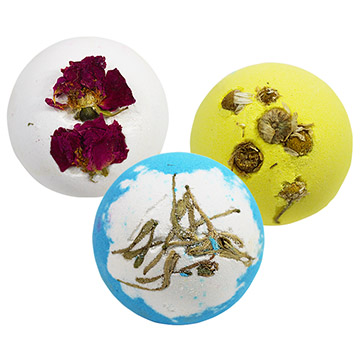 Many Flowers Fizzy Bath Bombs