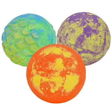 Galaxy Colors Bath Bombs