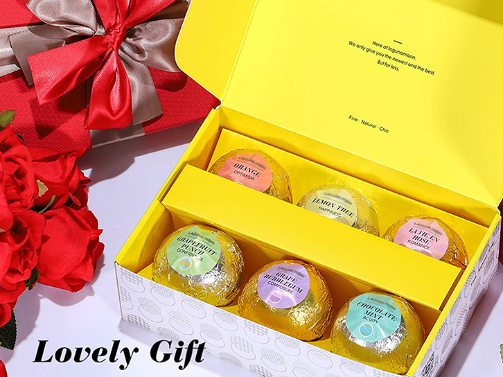 bulk Colorful Natural Fizzing Bath Bombs Gift Set wholesale