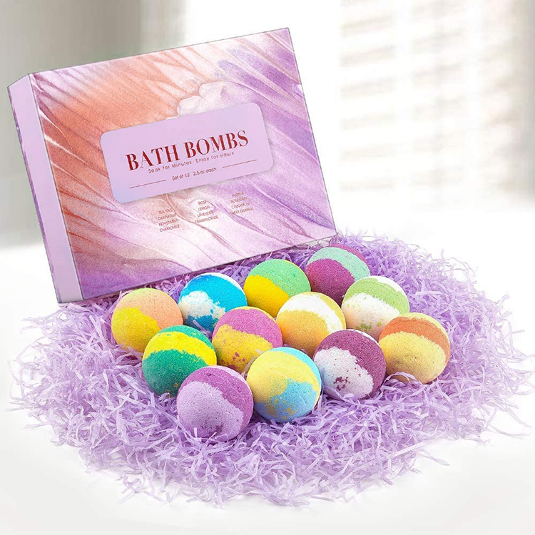 bulk Christmas Gift Box Bath Bombs Kit wholesale