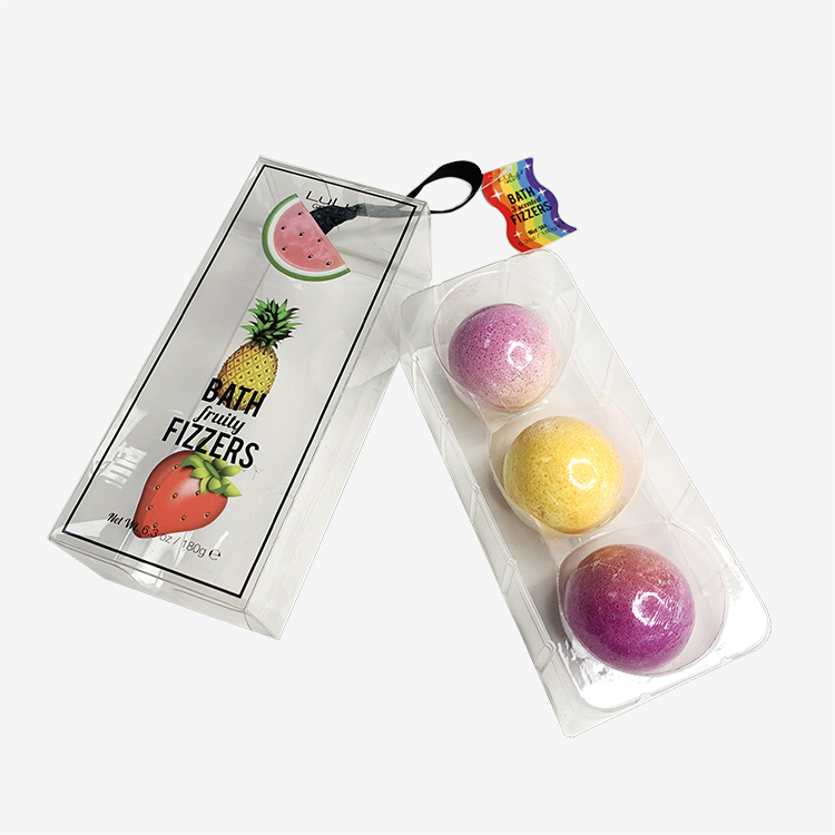 Colorful Bubble Bath Bombs Set