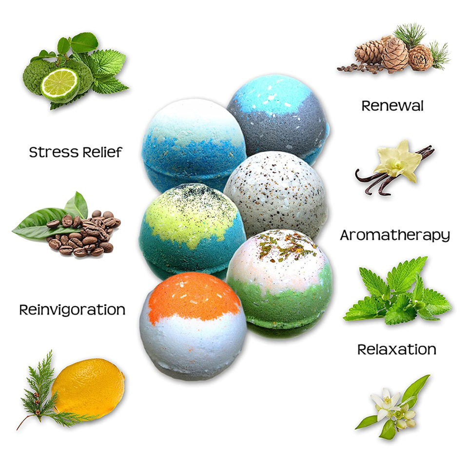 bulk Organic Bath Bomb Gift Set For Women wholesale