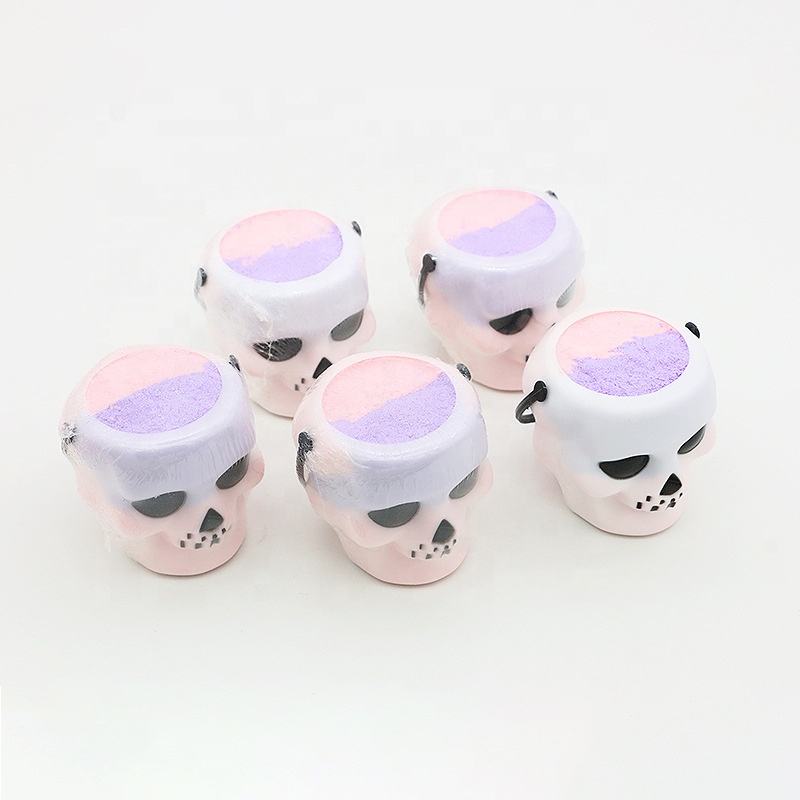 bulk Halloween Pumpkim Witch Skull Bath Bomb wholesale