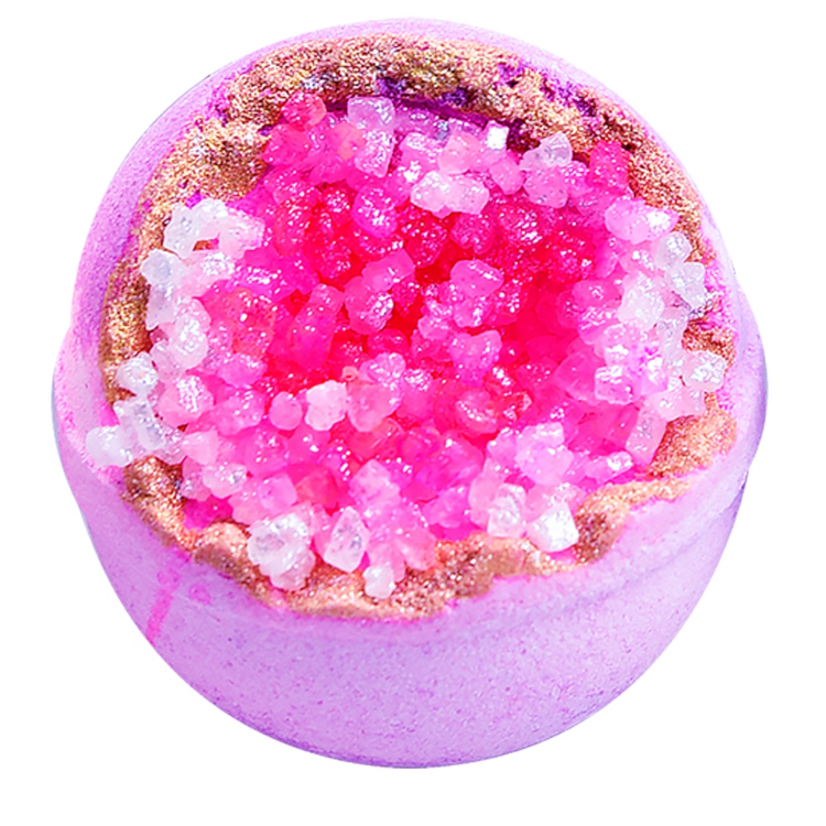 bulk Geode Bath Bomb Packaging With Crystal For Women wholesale