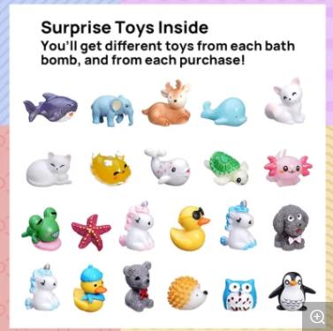 Kids Bath Bomb With Surprise Toys