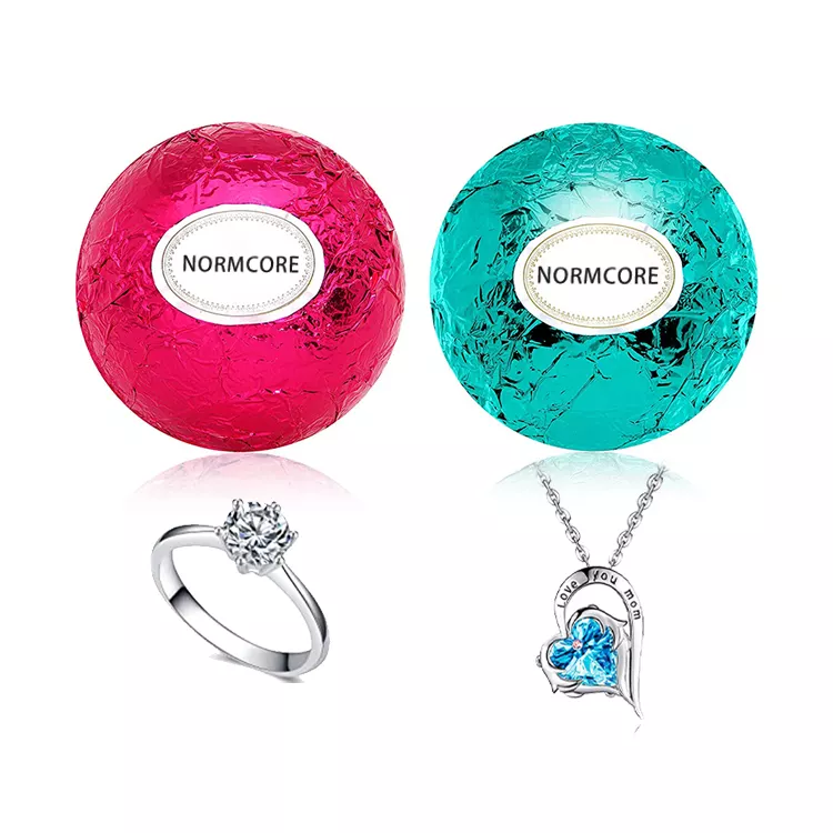 Bath Bomb With Necklace Inside Wholesale Company Custom Bath Bomb With Necklace Supplier