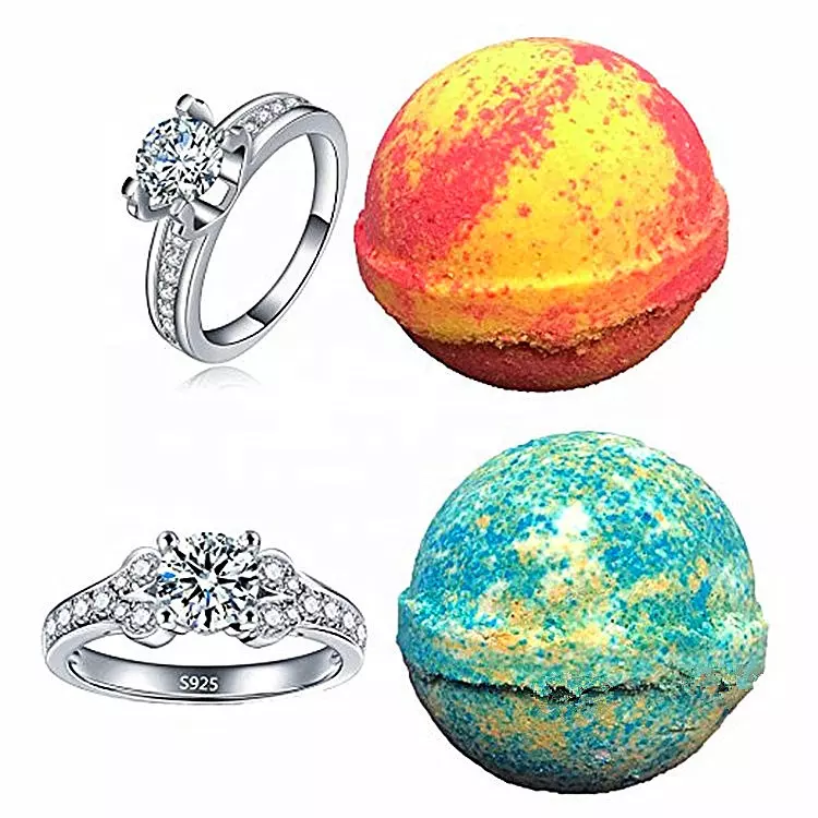 Surprise Bath Bombs With Rings Wholesale Supplier, Custom Ring Bath Bomb Factory And Manufacturer
