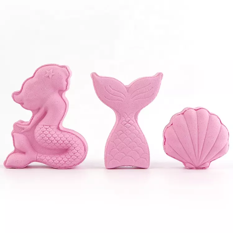 Wholesale Natutal Mermaid Bath Bomb Supplier, Custom Private Label Mermaid Bath Bomb