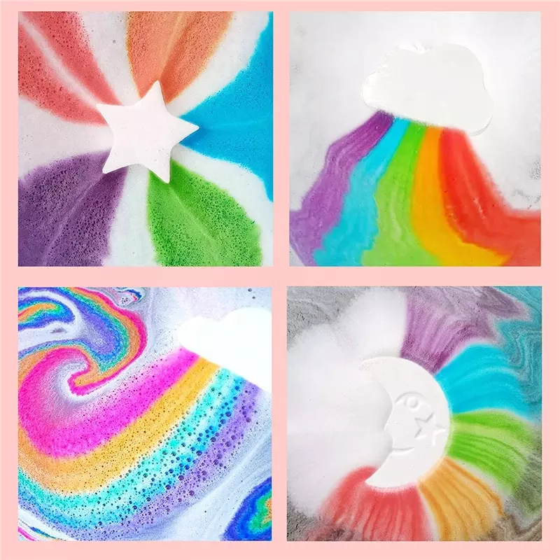Rainbow Bath Bomb