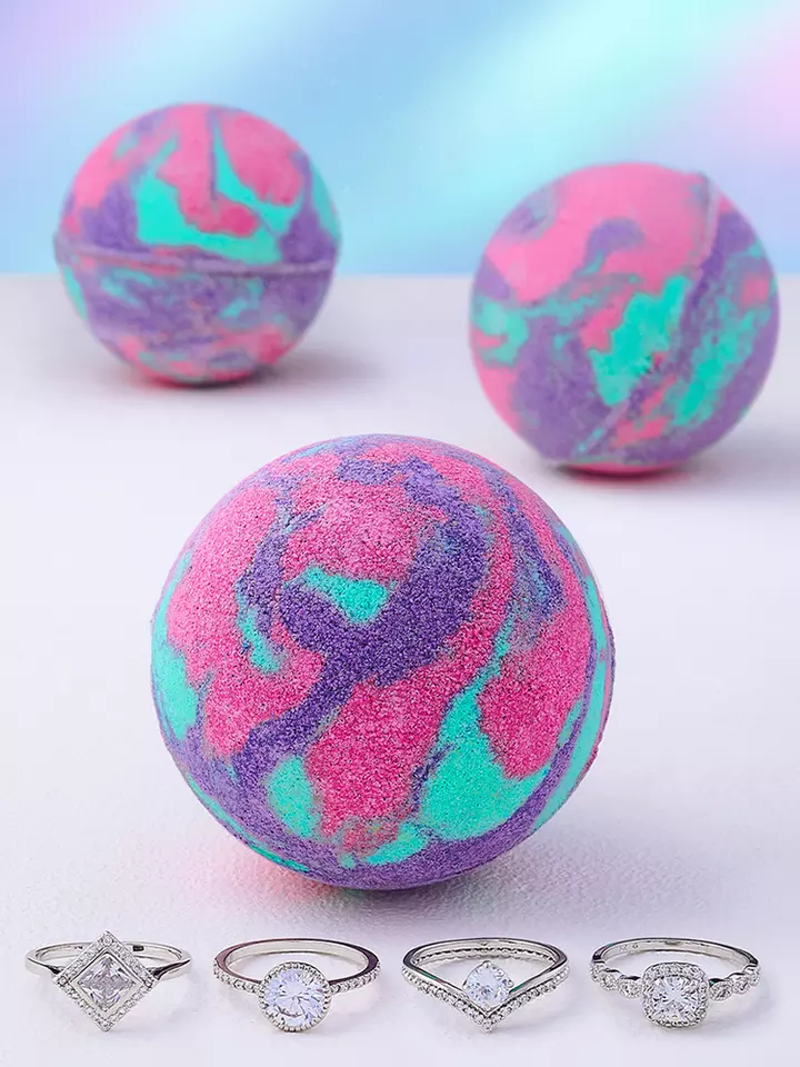 bulk Rings Bath Bombs With Jewelry Inside  wholesale