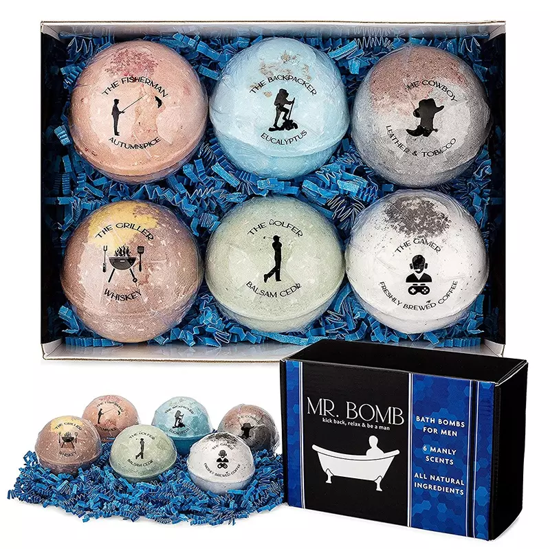 Natural CBD Bath Bombs For Men
