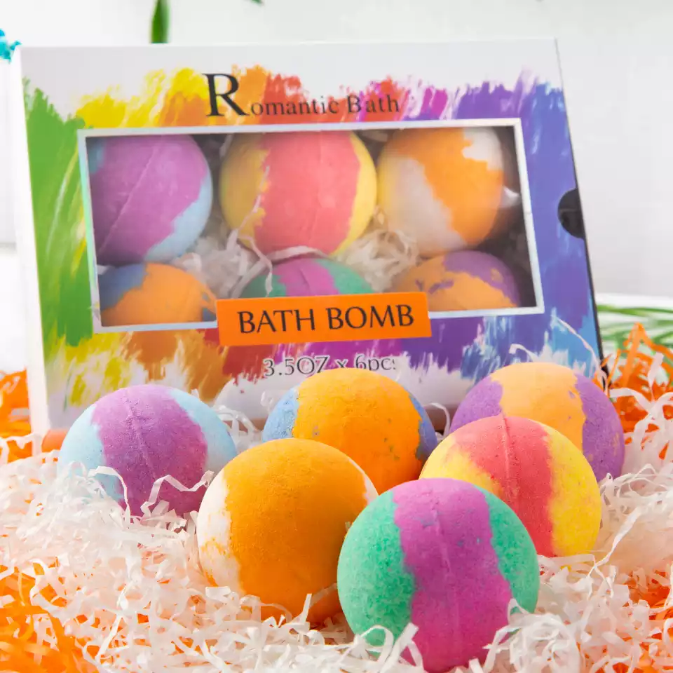 bulk Fizzy Bath Bombs Gift Set wholesale