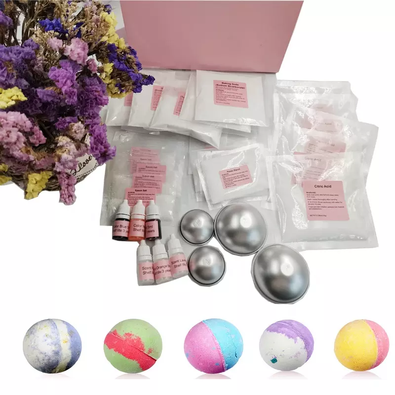 Diy Bath Bombs Set Kit