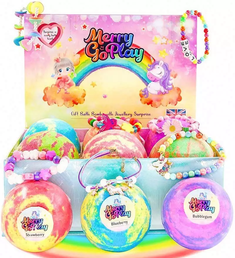 Wholesale Christmas Birthday Bath Bombs Gift Set For Boys & Girls
