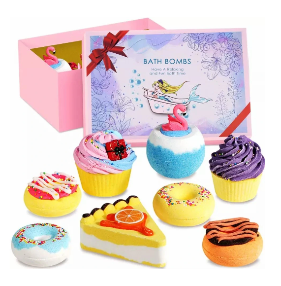Wholesale CupCake Donut Bath Bomb Gift Sets Supplier And Manufacturer