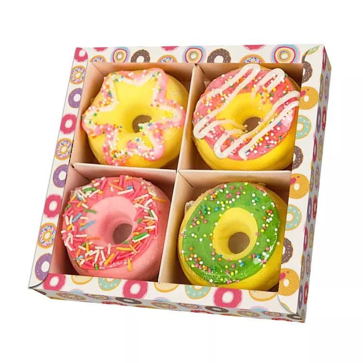 Organic Colorful Doughnut Shape Bathbombs Wholesale China