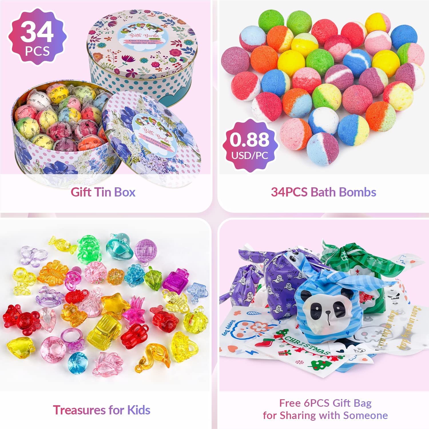kids bath bombs