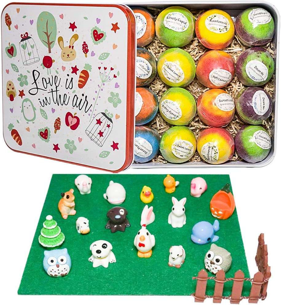 Wholesale Bubble Bath Bombs With 16 Small Animals