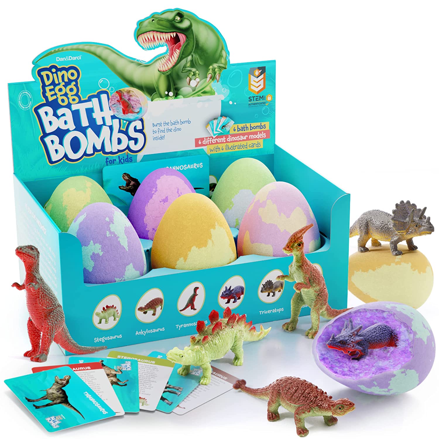 Wholesale Dino Egg Bath Bombs With Surprise Inside For Kids