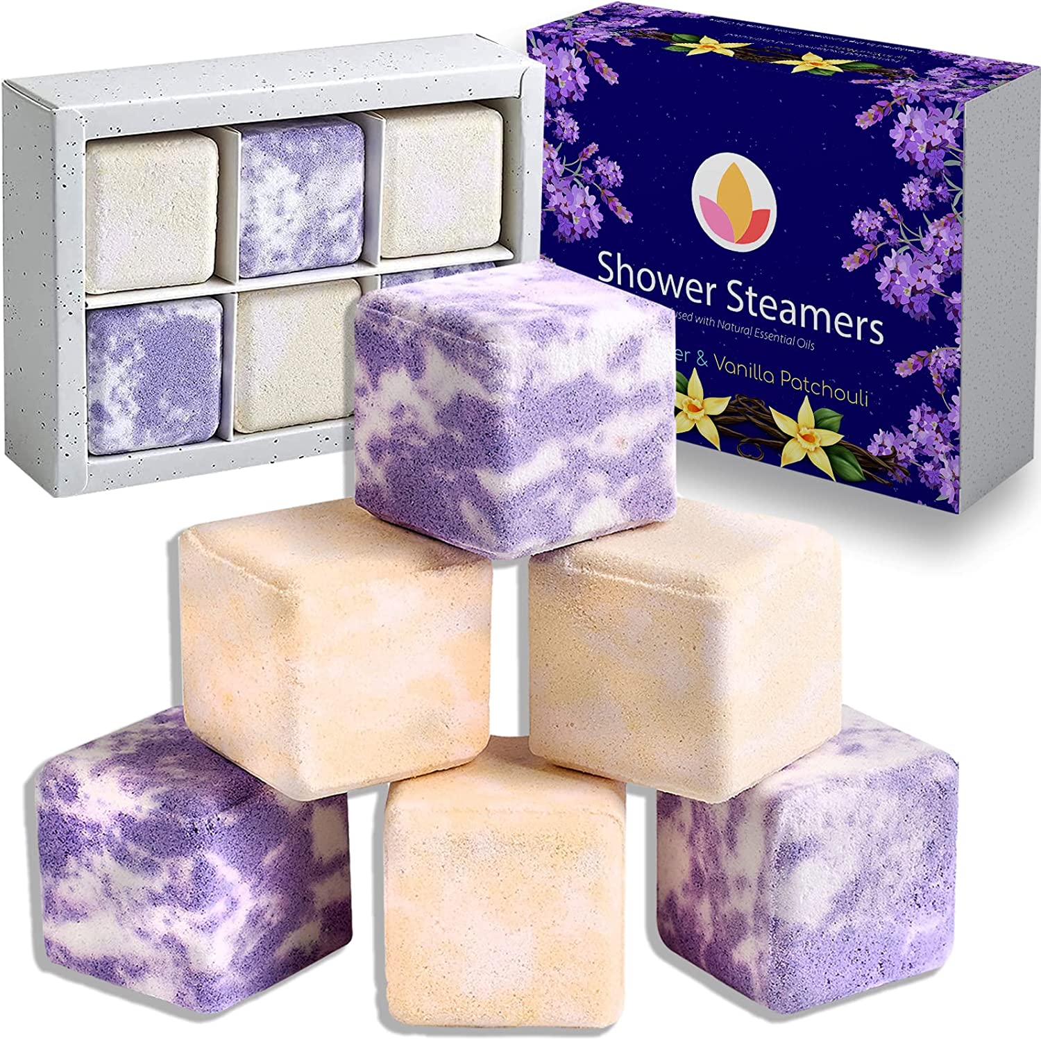 Lavender Shower Steamers Aromatherapy Relaxing Spa Gifts