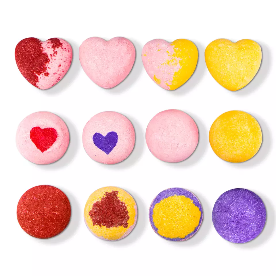 Pink Heart Bath Bomb Wholesale Supplier And Manufacturer In China