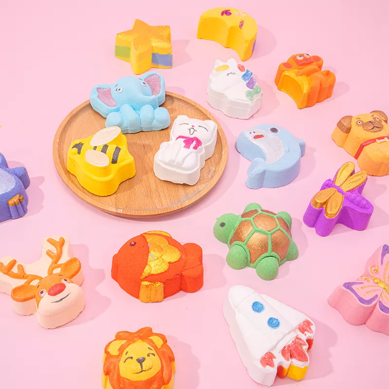 Animal Shaped Bath Bombs