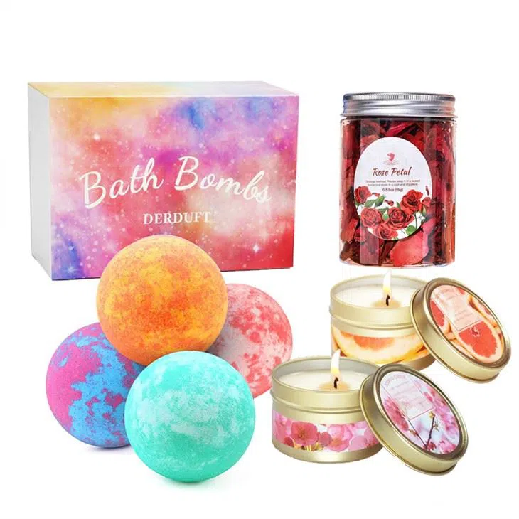 Bulk Bath Bomb And Candle Gift Set Wholesale China