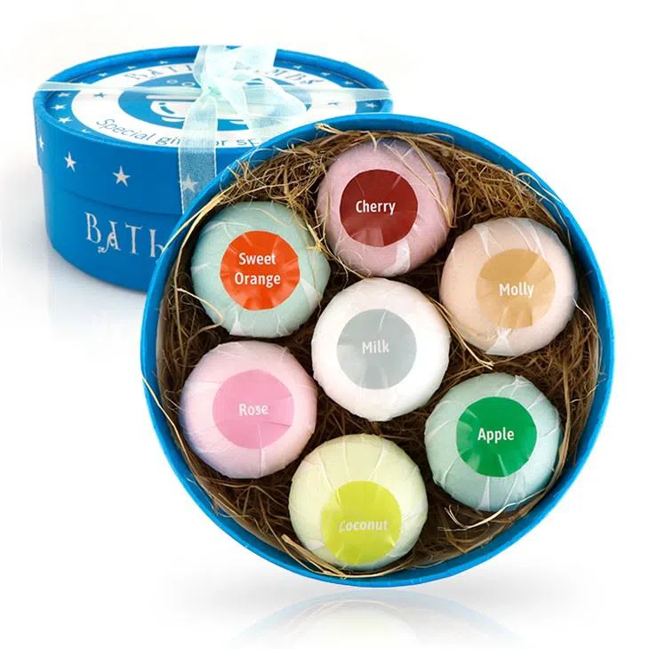 Wholesale Cute Christmas Bathbomb Set