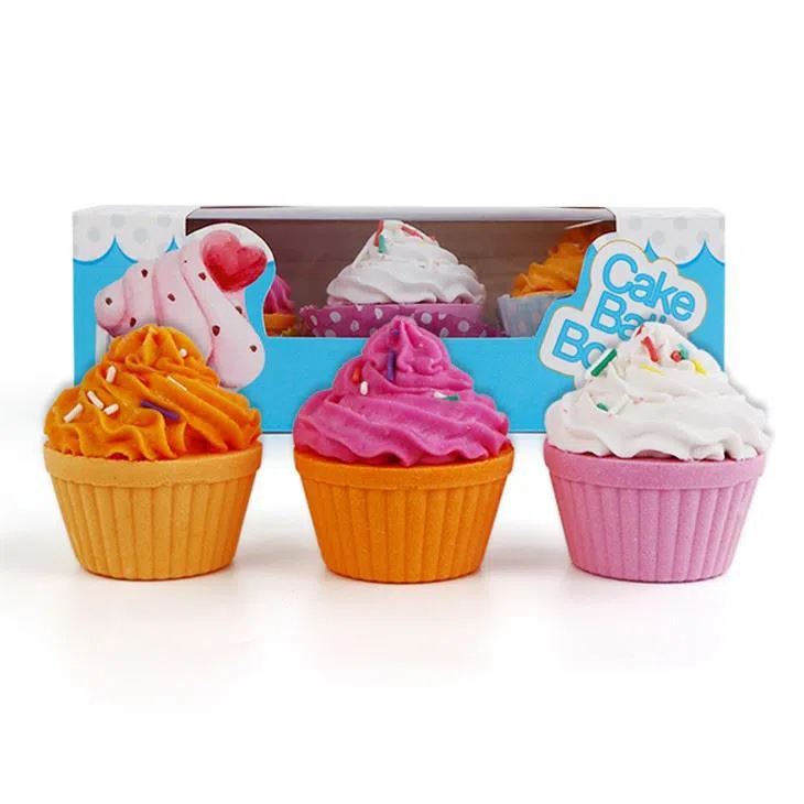 Cute Ice Cream Cupcake Bath Bombs Wholesale
