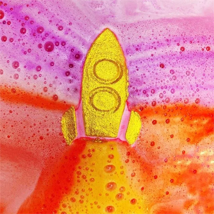 Golden Rocket Bath Bomb Factory Wholesale