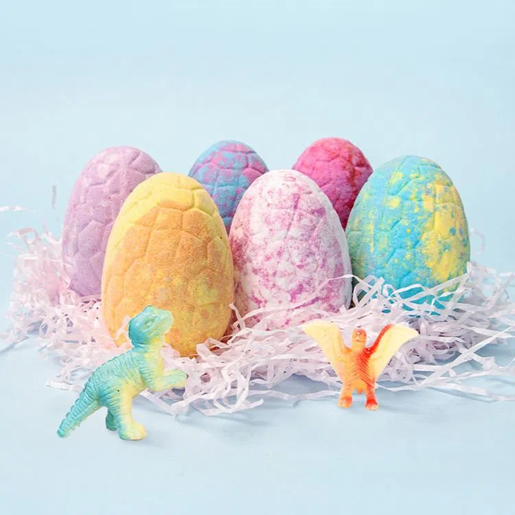 Dinosaurs Egg Shaped Bath Bomb Whit Toys Wholesale China