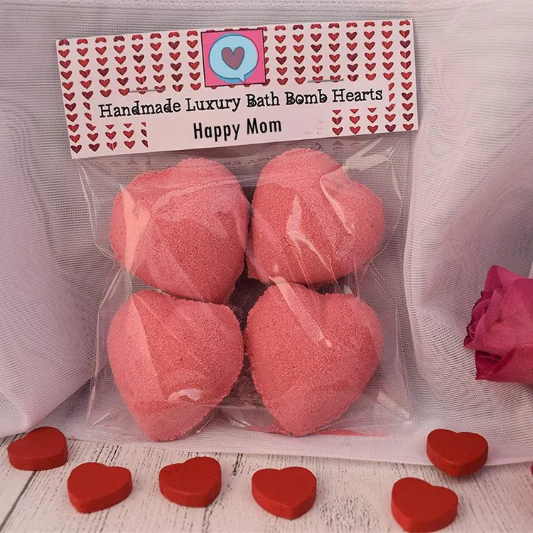 Bulk Buy Mother's Day Heart Bath Bomb Wholesale