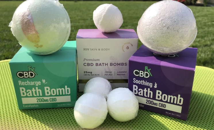 My experience with CBD bath bombs