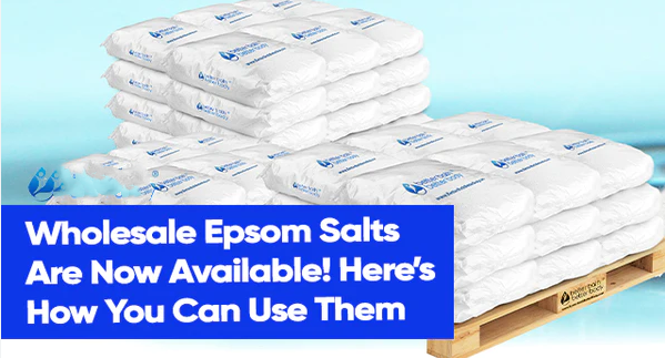 A customer from Japan wholesales Epsom salts