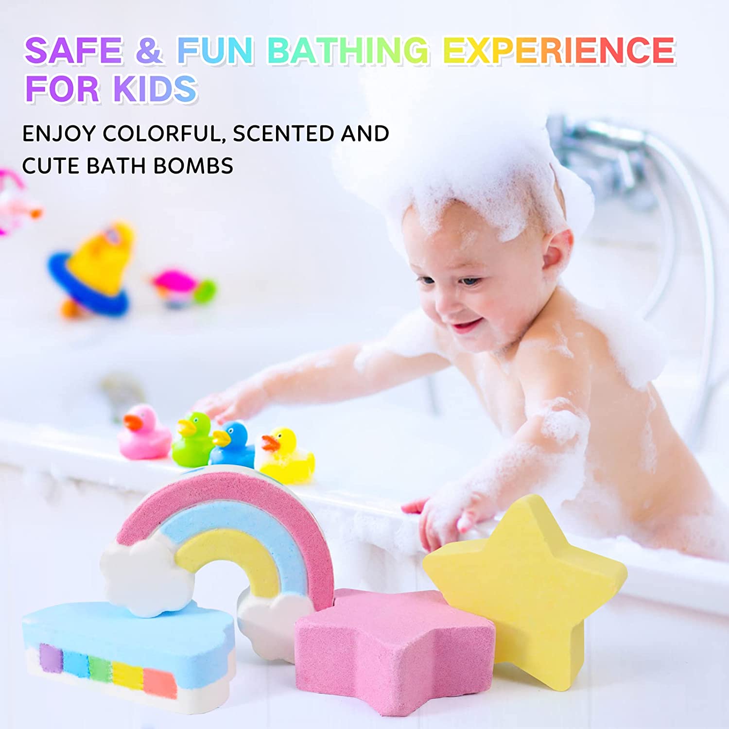 Rainbow Bath Bombs For Kids Wholesale China