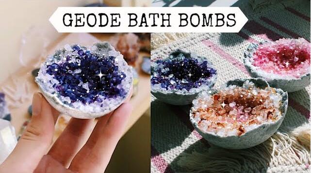 A Case of Customized Candle and Geode Bath Bombs Set for an American Customer