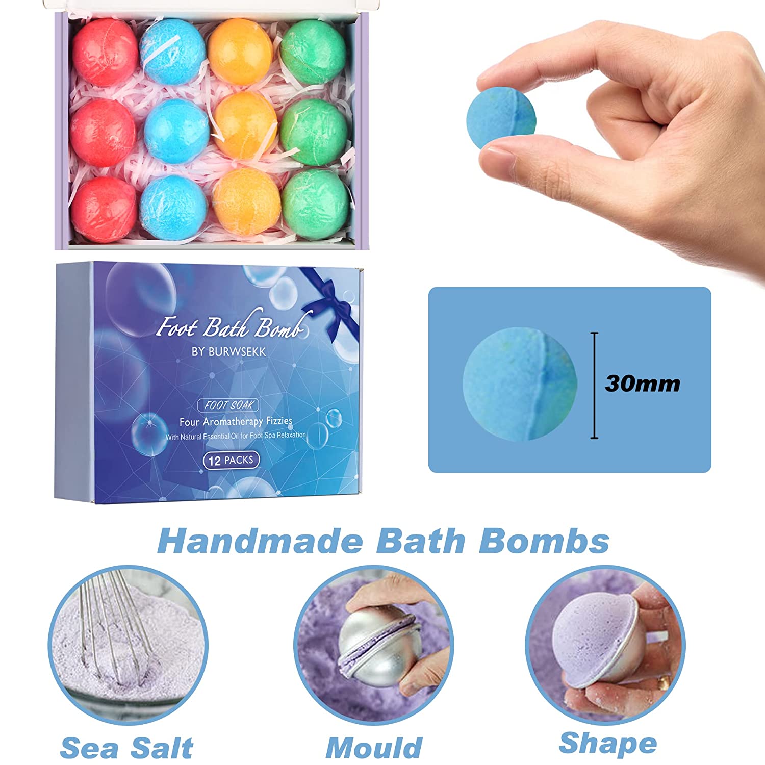 Wholesale Natural Foot Bath Bomb For Pedicure Supplier China