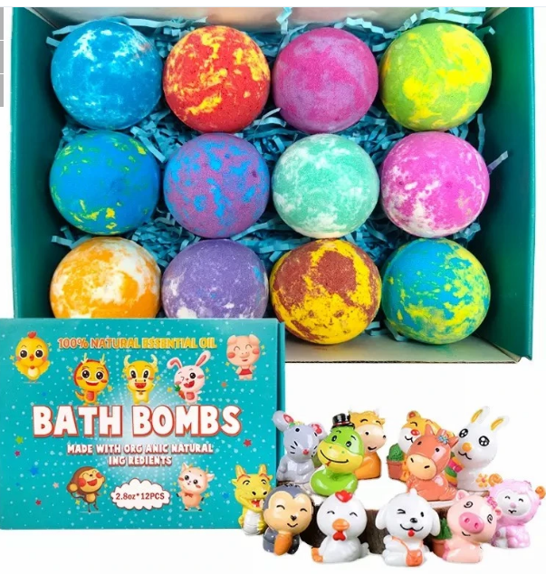 Organic Bath Bombs for Kids
