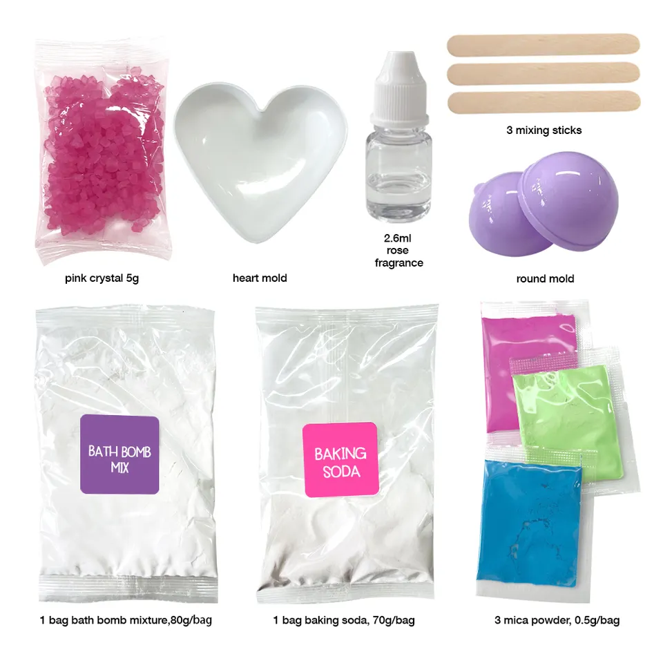 making bath bombs kit