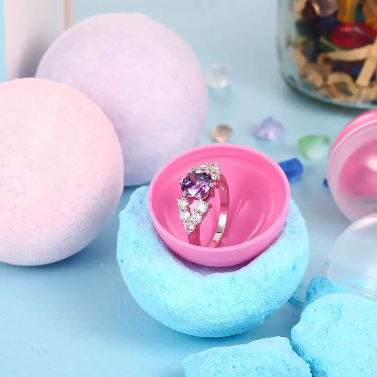 Wholesale Bath Bombs With Ring Inside For Jewelry & Gift Retailers