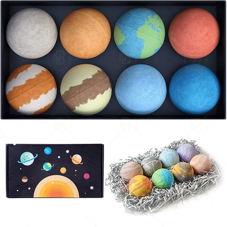 Private Label Galaxy Bath Bomb Supplies Wholesale