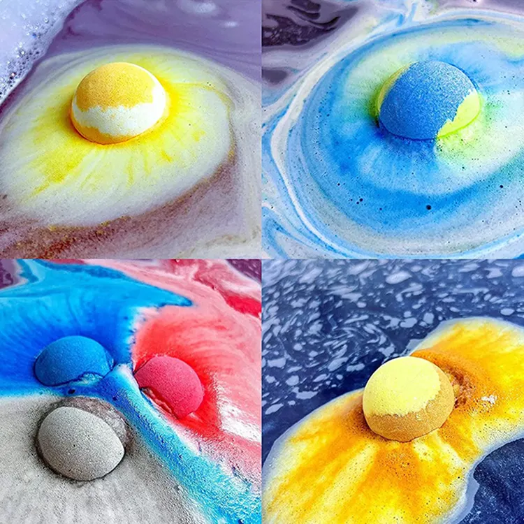 galaxy bath bomb