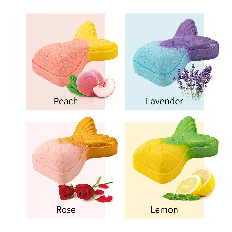 Wholesale Mermaid Bath Bomb | Enchanting Private Label Supplier