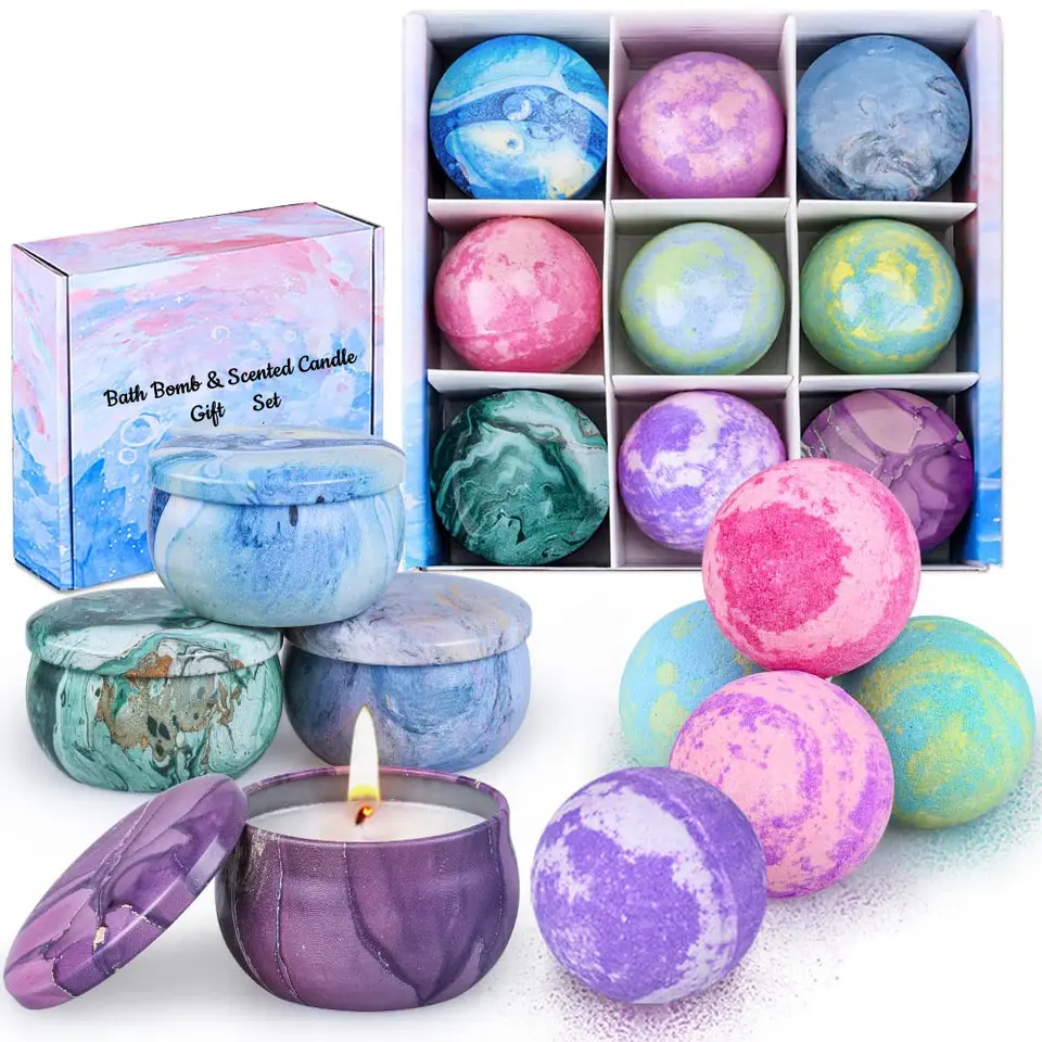 Candle And Bath Bomb Set Wholesale Supplier And Manufacturer In China