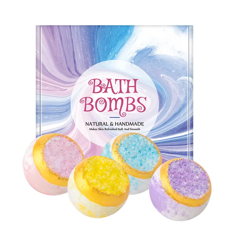 Private Label Geode Bath Bombs For Luxury Spa & Wellness Retailers