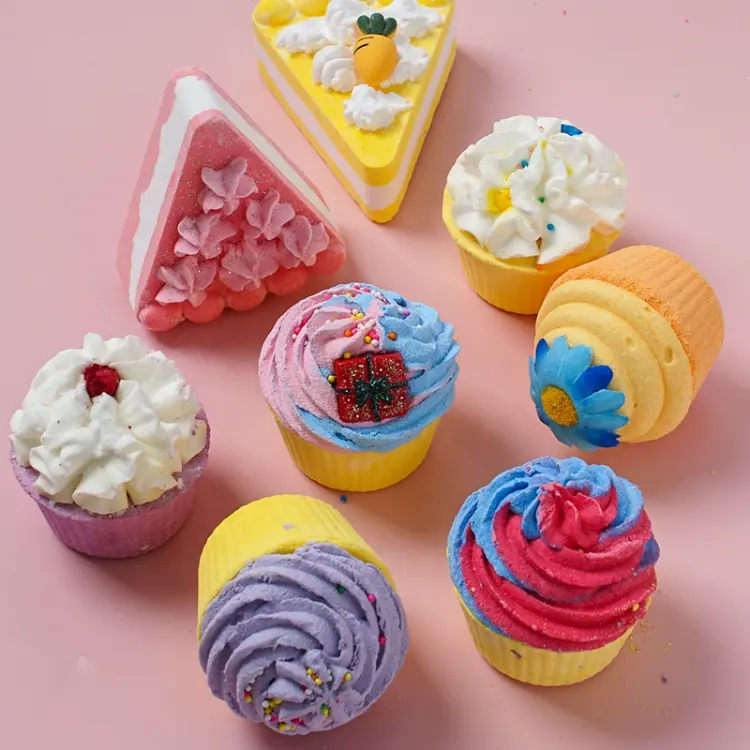 Wholesale Cupcake Bath Bombs | Delightful Bath Bomb Manufacturer