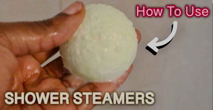 How to use a shower steamer