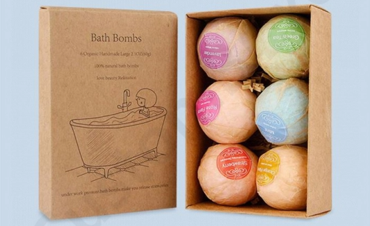 Sharing about an order of 3000 sets of bath bombs from a US customer